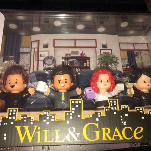 ❌ Will & Grace Collectible Figurines Set - Picture 1 of 3